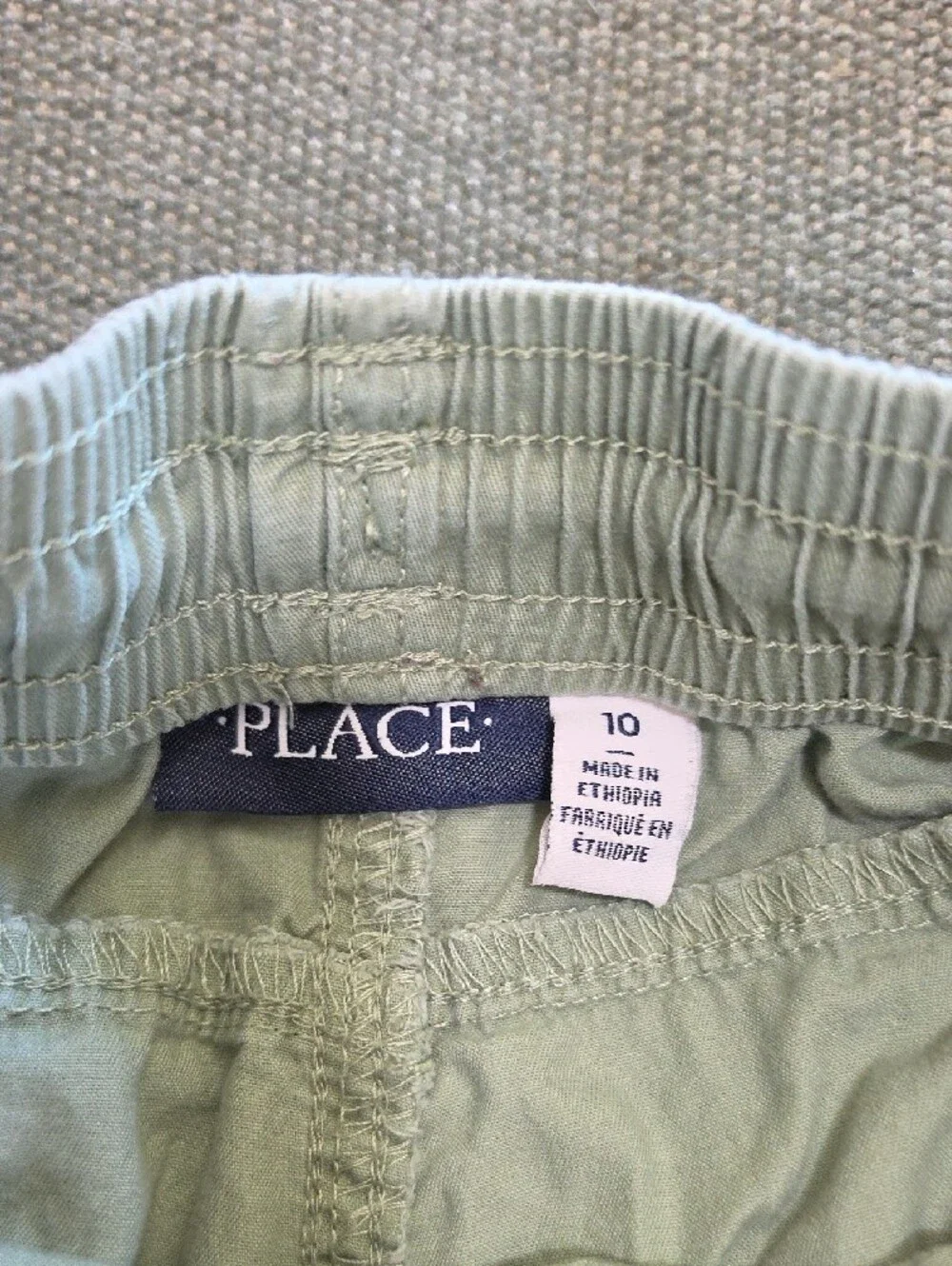 Boys' Cargo Shorts - Green & Navy Camo